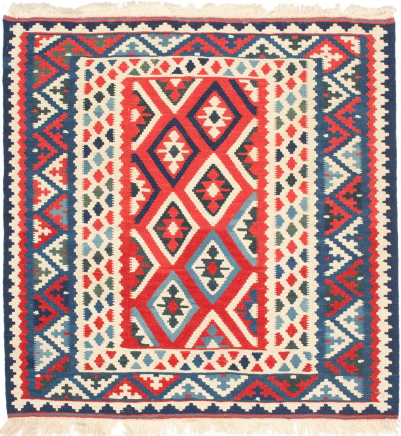 Perzsa szőnyeg Kilim Fars 105x103 105x103, Perzsa szőnyeg szőttesek