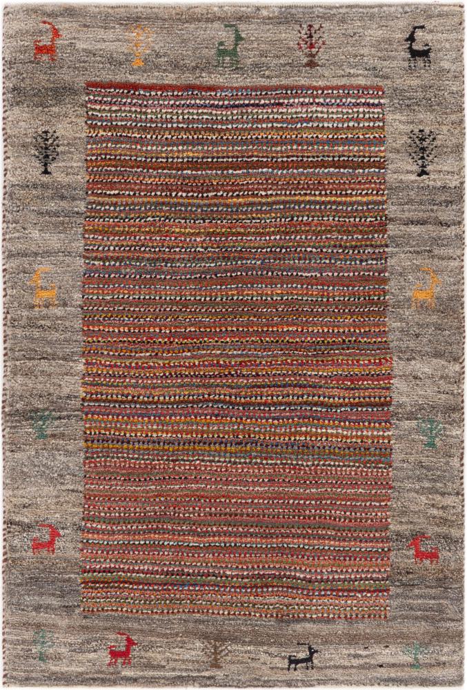 Tapis persan Persan Gabbeh Pure 122x83 122x83, Tapis persan Noué à la main