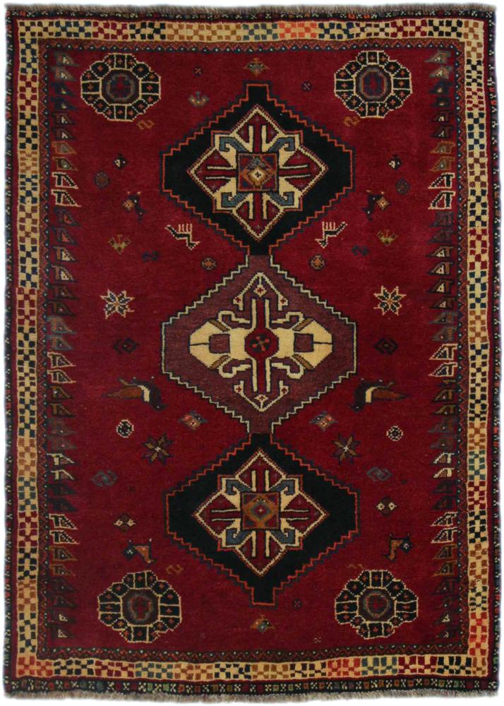 Tappeto persiano Shiraz 161x119 161x119, Tappeto persiano Annodato a mano