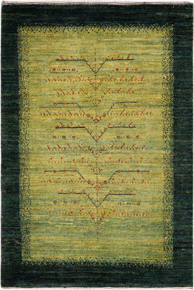 Persian rug Persian Gabbeh Loribaft Atelier 3'1"x2'0" 3'1"x2'0", Persian rug Hand-knotted