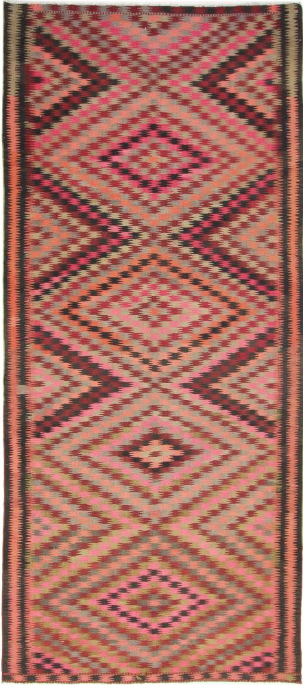 Perzsa szőnyeg Kilim Fars Azerbaijan Antik 13'9"x5'10" 13'9"x5'10", Perzsa szőnyeg szőttesek