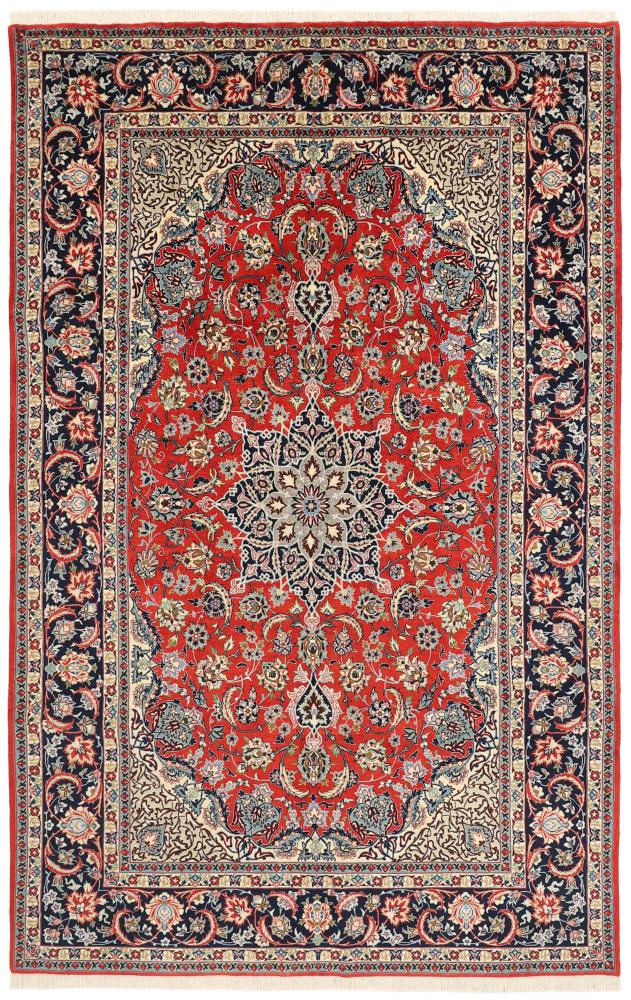 Persian Rug Isfahan 318x198 318x198, Persian Rug Knotted by hand