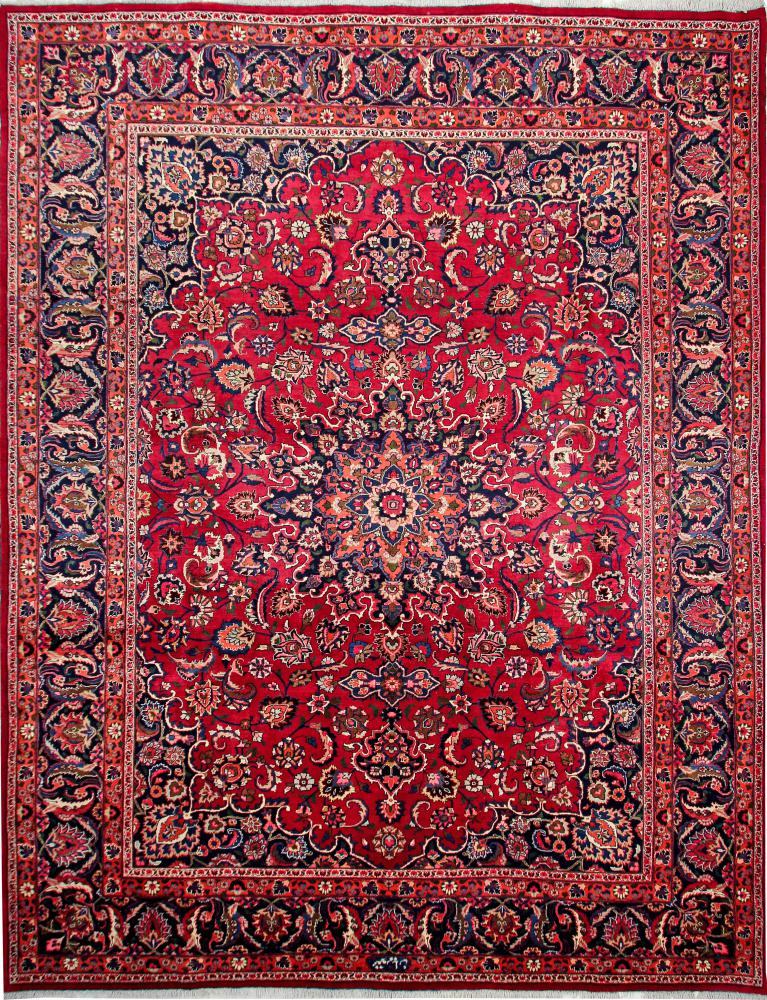 Persian Rug Mashad 383x298 383x298, Persian Rug Knotted by hand