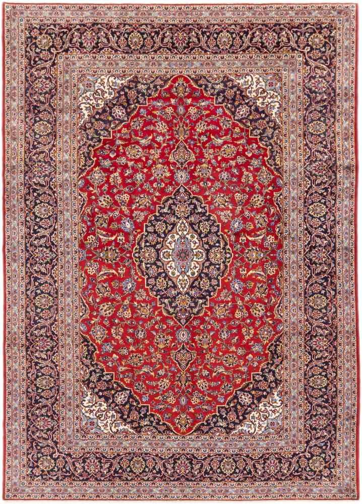 Covor persan Kashan 342x244 342x244, Covor persan Înnodat manual