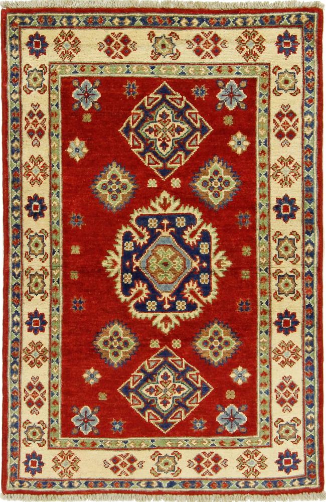 Afghan rug Kazak 121x80 121x80, Persian Rug Knotted by hand