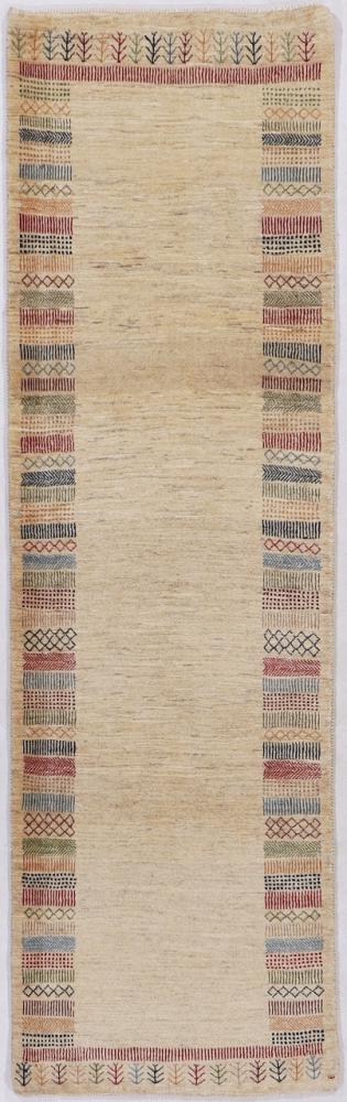 Tapis persan Persan Gabbeh Loribaft 296x89 296x89, Tapis persan Noué à la main
