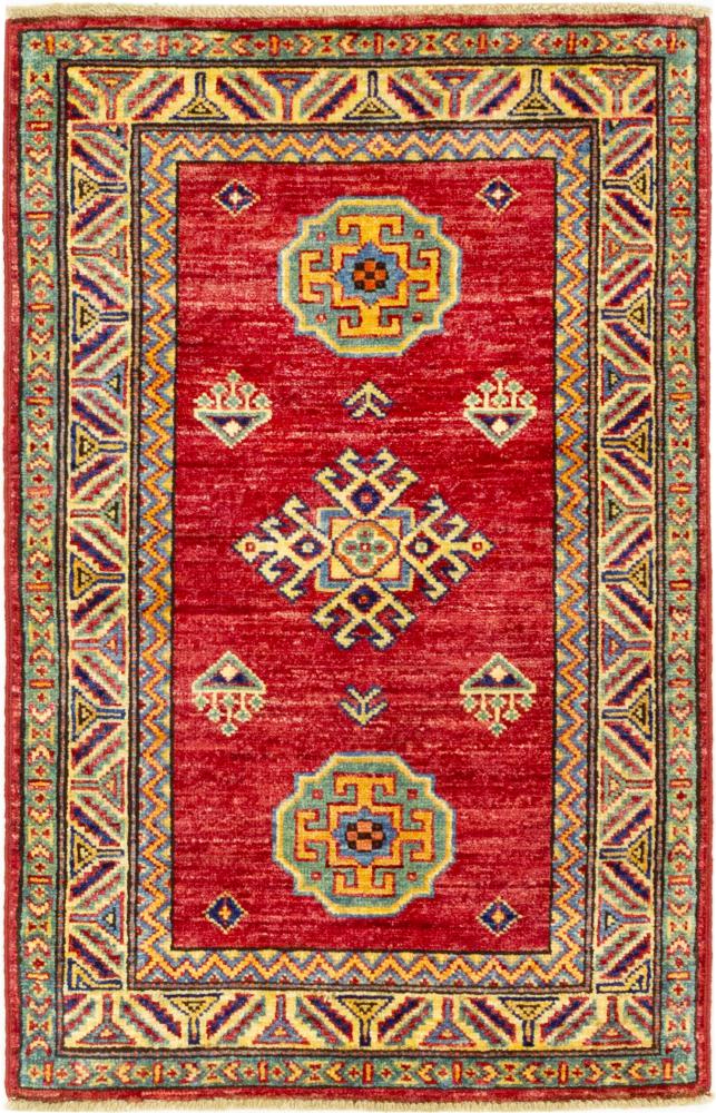 Tapete afegão Super Kazak 92x60 92x60, Tapete persa Atado à mão