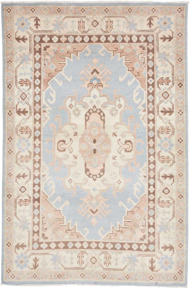 Tapis pakistanais Kazak 156x104 156x104, Tapis persan Noué à la main