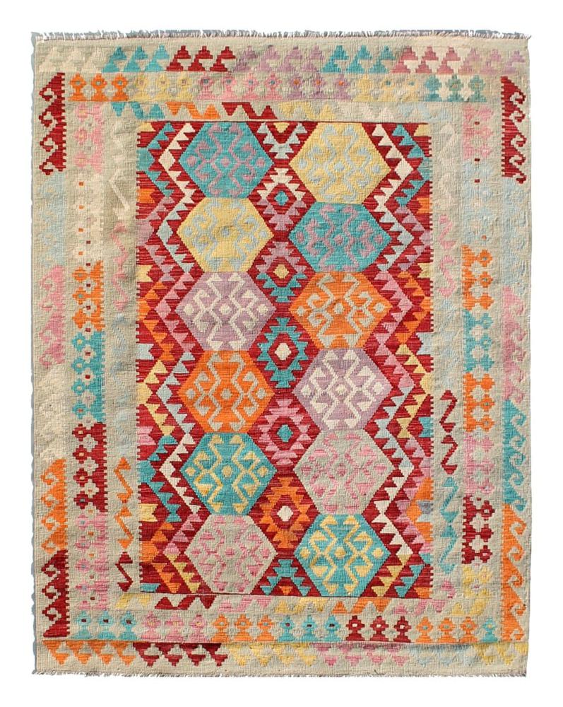 Afghan rug Kilim Afghan 8'1"x5'9" 8'1"x5'9", Persian Rug Woven by hand