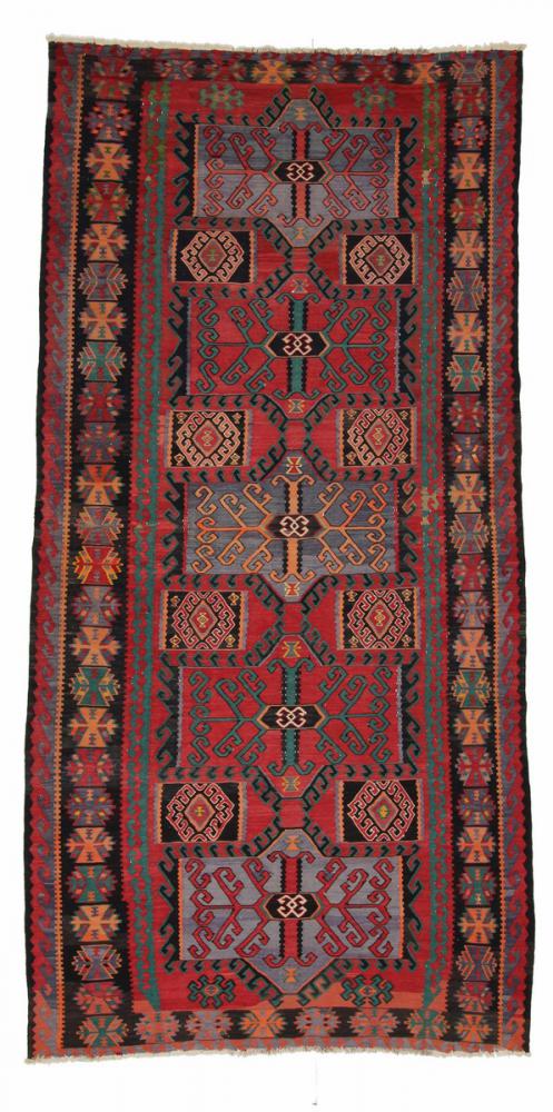 Tapis russe Azarbaijan 366x181 366x181, Tapis persan Noué à la main