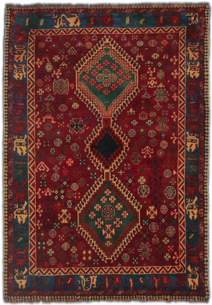 Persian Rug Shiraz 156x111 156x111, Persian Rug Knotted by hand
