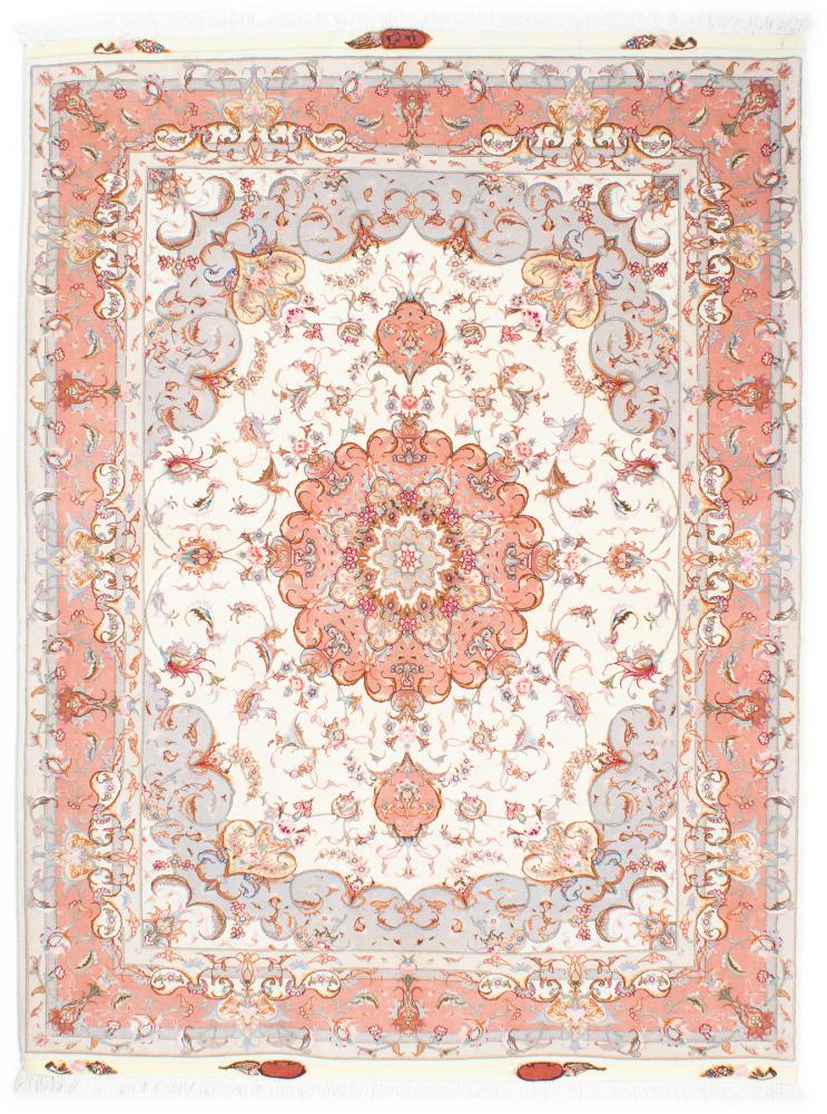 Tapete persa Tabriz 50Raj 197x154 197x154, Tapete persa Atado à mão