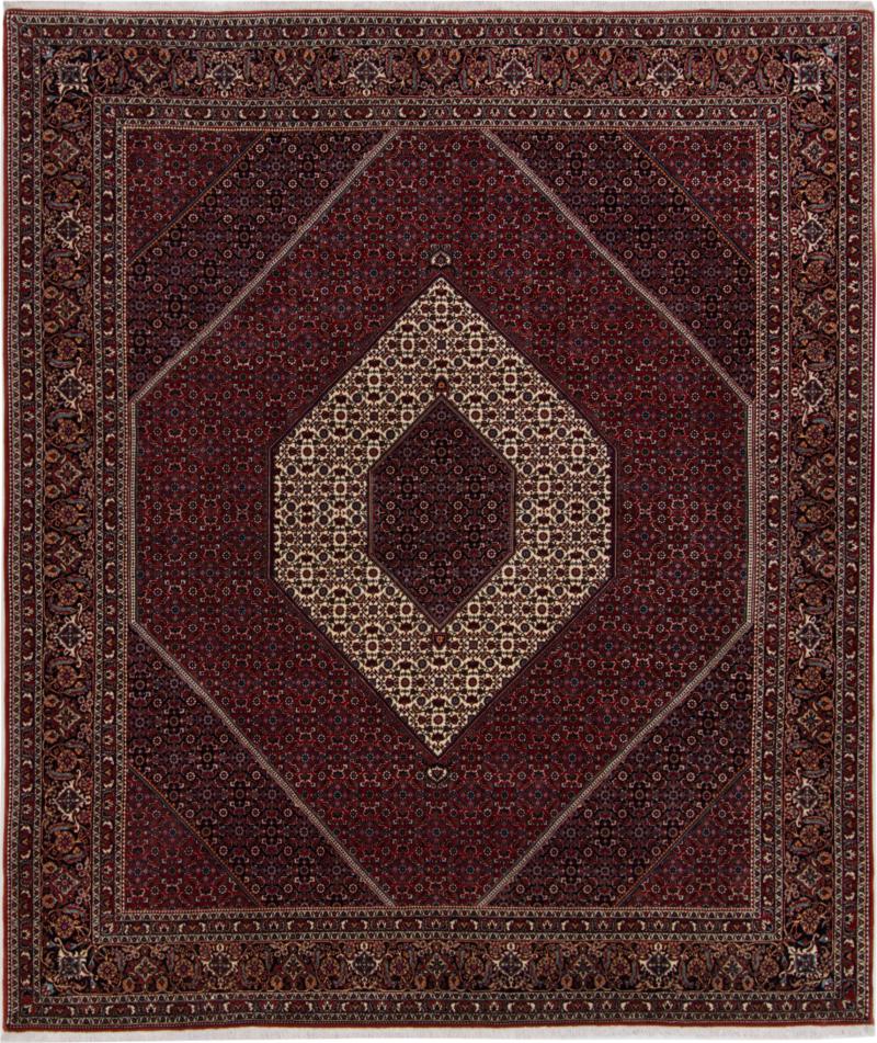 Perserteppich Bidjar 9'9"x8'5" 9'9"x8'5", Perserteppich Handgeknüpft