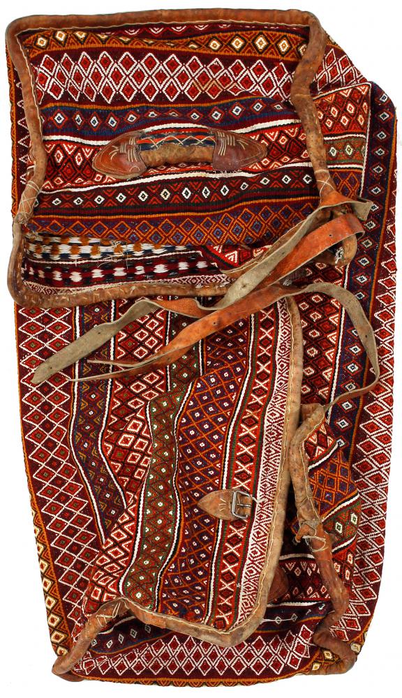 Tapis persan Kilim Mafrasch Tasche 101x49 101x49, Tapis persan Noué à la main