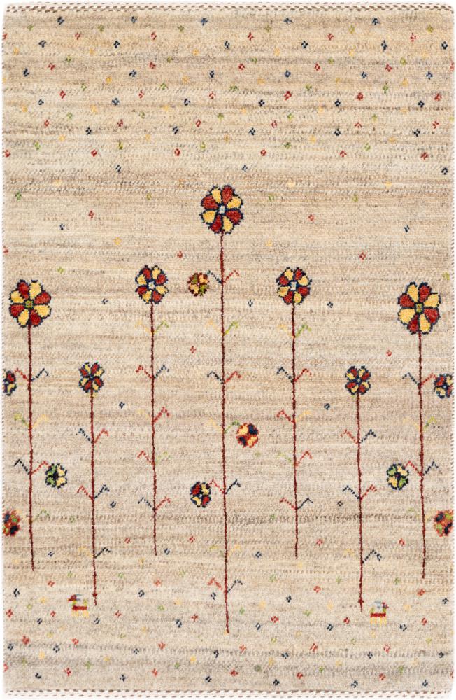 Tappeto persiano Persiano Gabbeh Loribaft Atelier 94x62 94x62, Tappeto persiano Annodato a mano