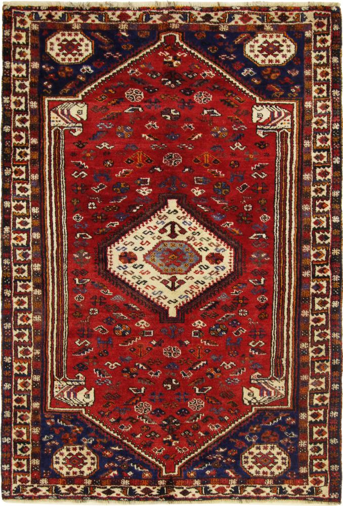 Alfombra persa Ghashghai 237x161 237x161, Alfombra persa Anudado a mano