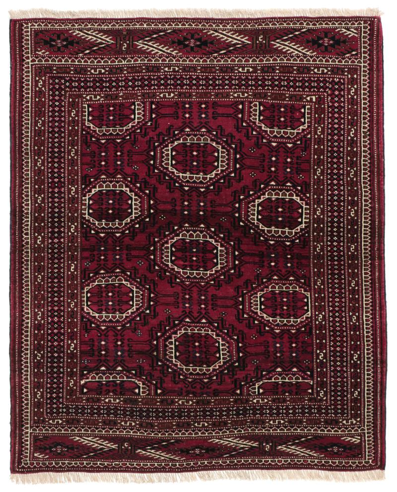 Persian Rug Turkaman 134x111 134x111, Persian Rug Knotted by hand