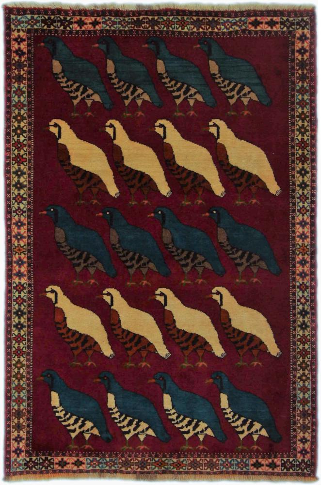 Tappeto persiano Shiraz 157x106 157x106, Tappeto persiano Annodato a mano