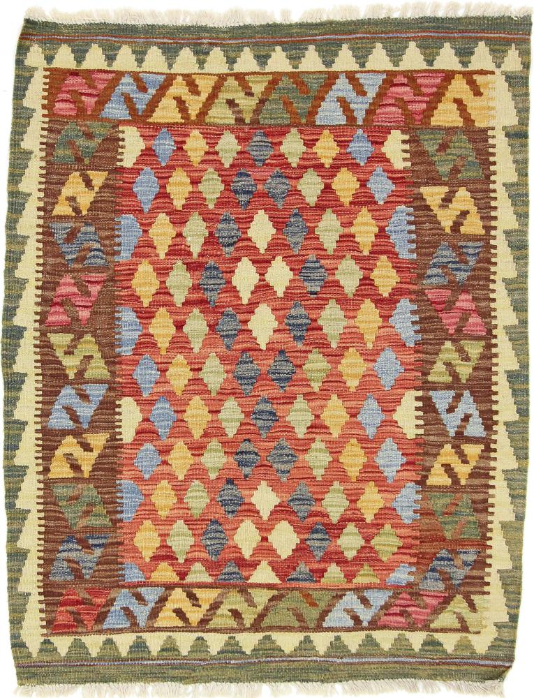 Tapete afegão Kilim Afegão 116x90 116x90, Tapete persa Tecido à mão