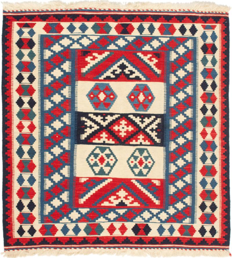 Perzsa szőnyeg Kilim Fars 104x103 104x103, Perzsa szőnyeg szőttesek