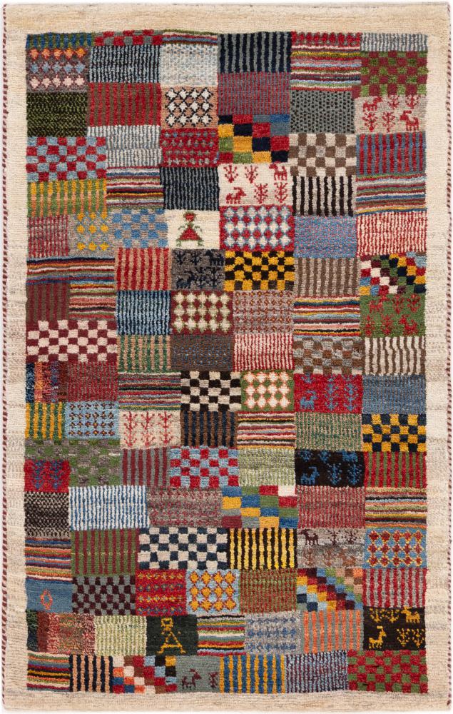 Persian rug Persian Gabbeh Loribaft 124x79 124x79, Persian rug Hand-knotted