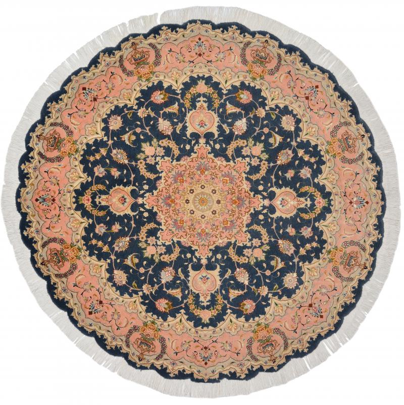 Persian Rug Tabriz 50Raj 149x151 149x151, Persian Rug Knotted by hand