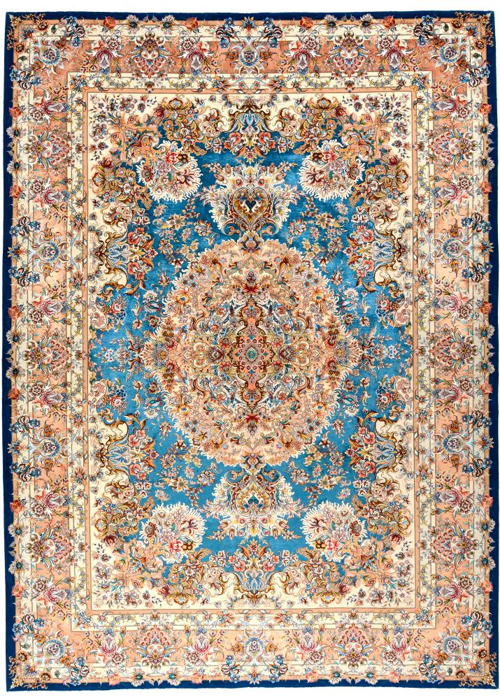 Tapete persa Tabriz 50Raj 350x250 350x250, Tapete persa Atado à mão