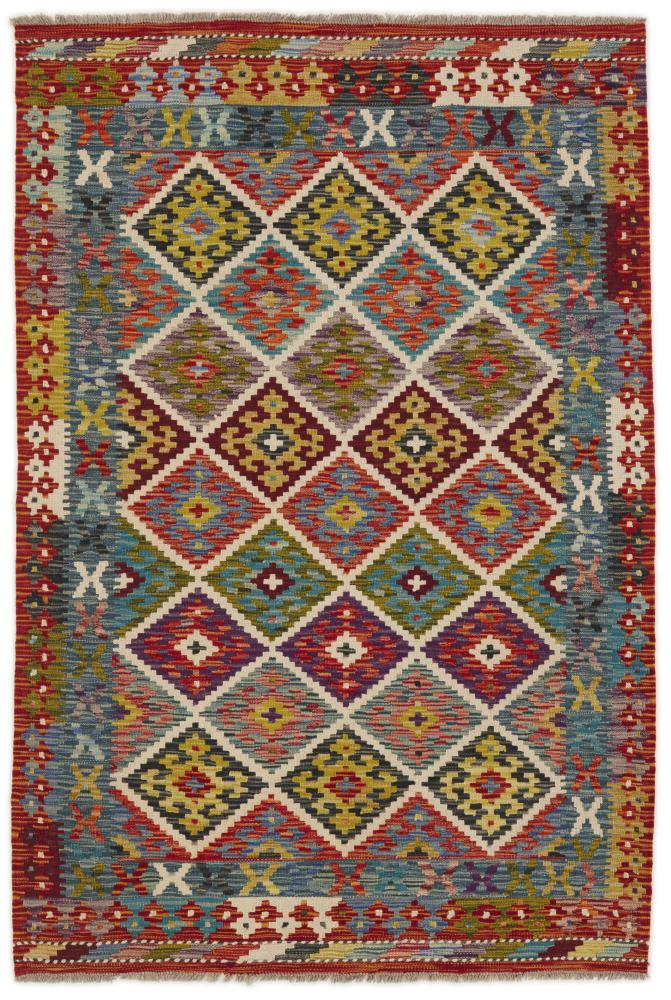 Afgán szőnyeg Kilim Afgán 191x128 191x128, Perzsa szőnyeg szőttesek