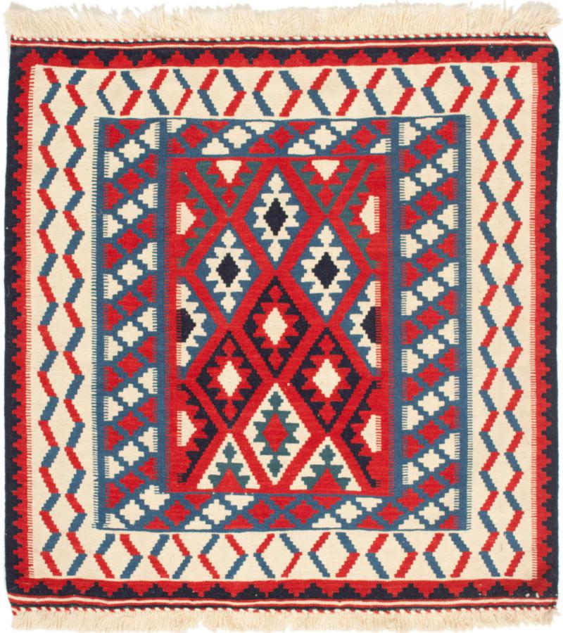 Perzsa szőnyeg Kilim Fars 107x102 107x102, Perzsa szőnyeg szőttesek