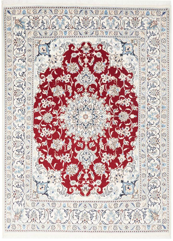 Tappeto persiano Nain 199x146 199x146, Tappeto persiano Annodato a mano