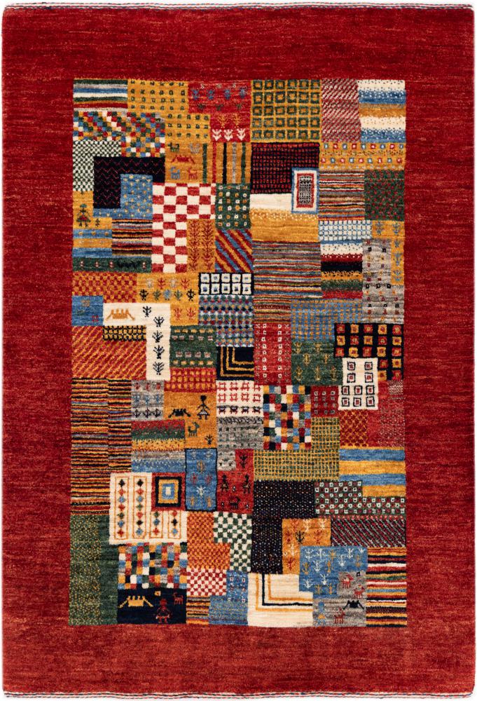 Perzisch tapijt Perzisch Gabbeh Loribaft Nowbaft 143x99 143x99, Perzisch tapijt Handgeknoopte