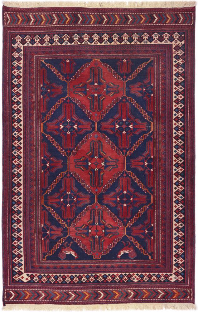 Tapete persa Soumak Antigo 7'7"x4'11" 7'7"x4'11", Tapete persa Atado à mão