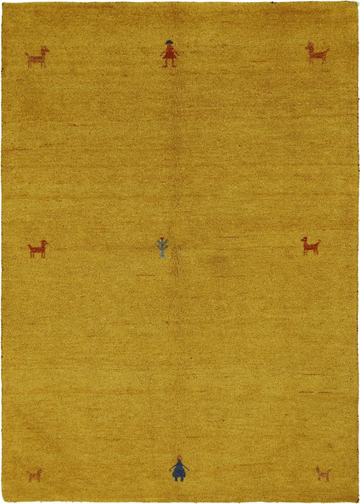 Alfombra india Gabbeh 230x166 230x166, Alfombra persa Anudado a mano