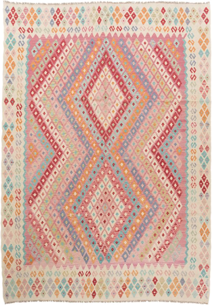 Tapete afegão Kilim Afegão 295x215 295x215, Tapete persa Tecido à mão