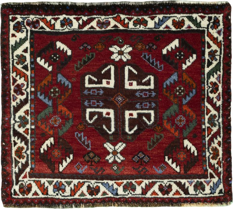 Persialainen matto Shiraz 61x71 61x71, Persialainen matto Solmittu käsin