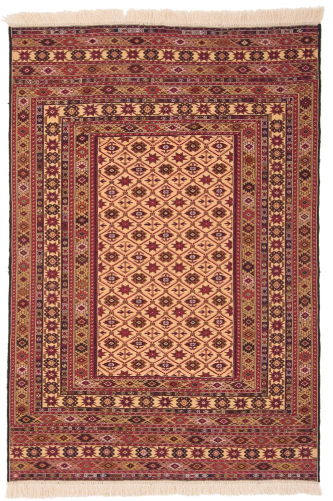 Tapete afegão Kilim Kordi 186x128 186x128, Tapete persa Tecido à mão