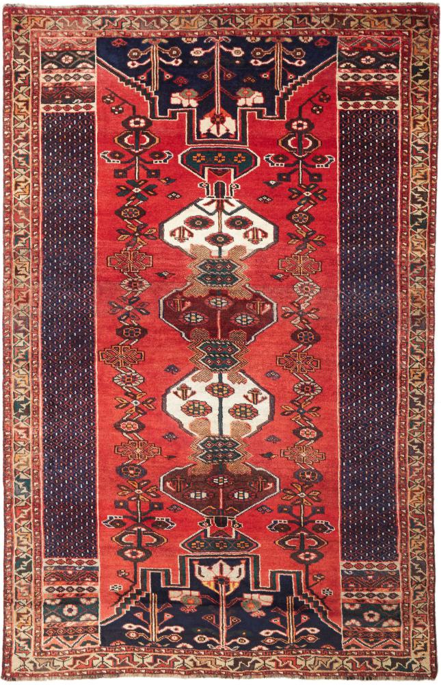 Alfombra persa Shiraz 259x162 259x162, Alfombra persa Anudado a mano