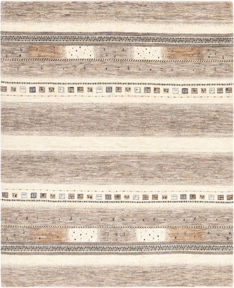 Tapis persan Persan Gabbeh Loribaft Natura 241x199 241x199, Tapis persan Noué à la main
