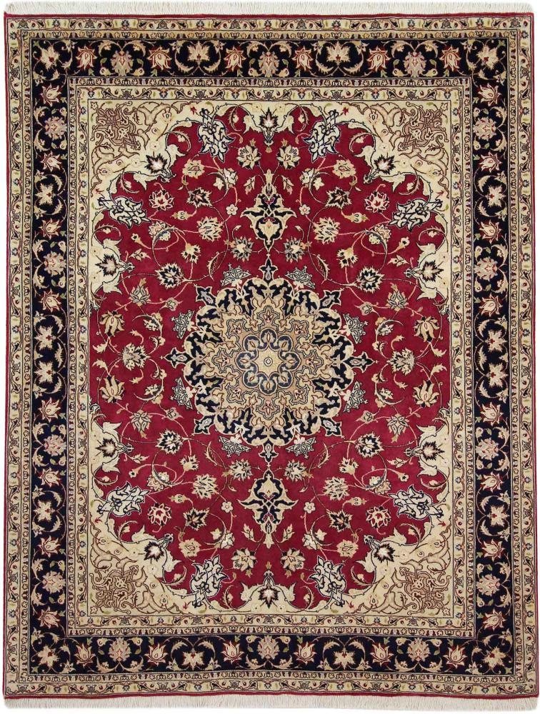 Persisk tæppe Tabriz 50Raj 199x151 199x151, Persisk tæppe Knyttet i hånden