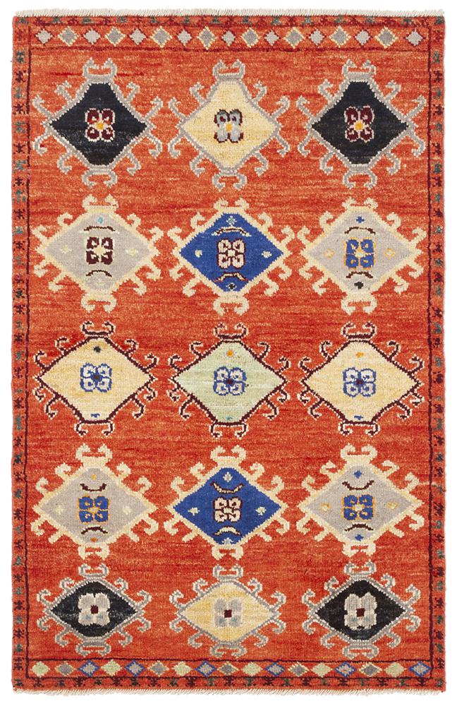 Pakistanischer Teppich Kazak 152x97 152x97, Perserteppich Handgeknüpft