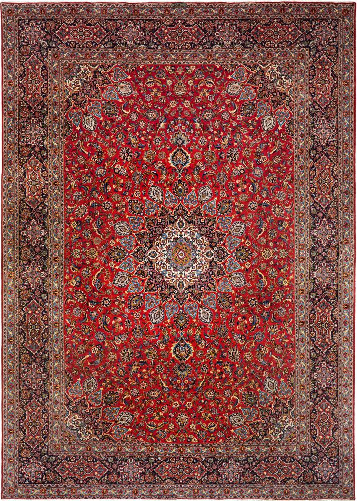  ペルシャ絨毯 カシャン 409x289 409x289,  ペルシャ絨毯 手織り