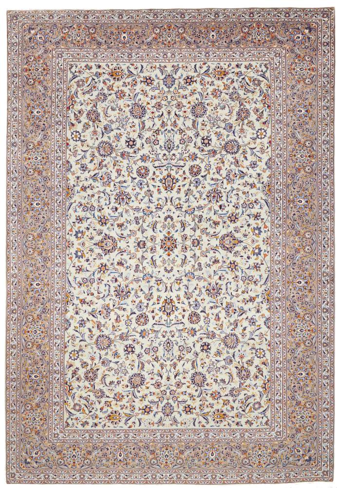 Tapis persan Kashan 425x297 425x297, Tapis persan Noué à la main