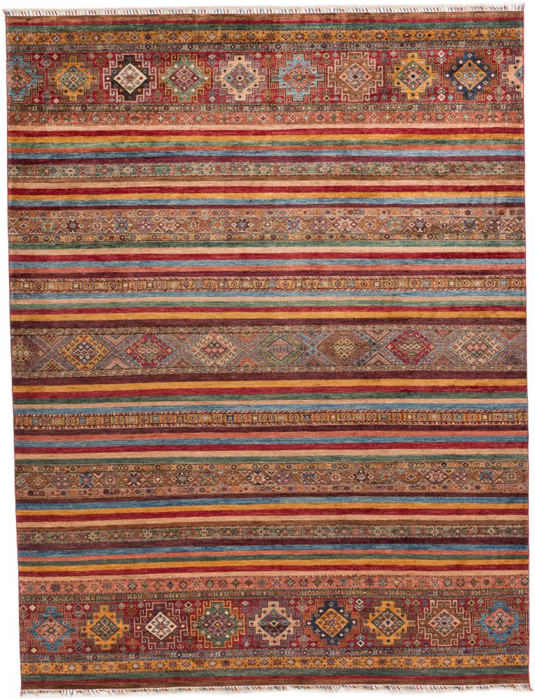Afghan rug Arijana Shaal 368x280 368x280, Persian Rug Knotted by hand