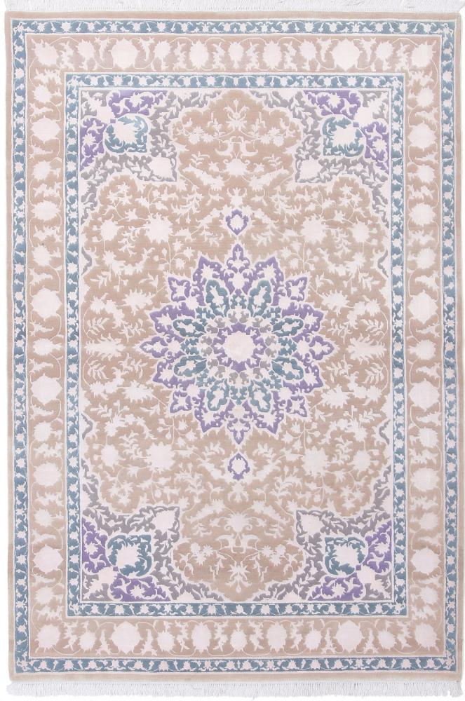 Indiaas tapijt Tabriz 241x164 241x164, Perzisch tapijt Handgeknoopte