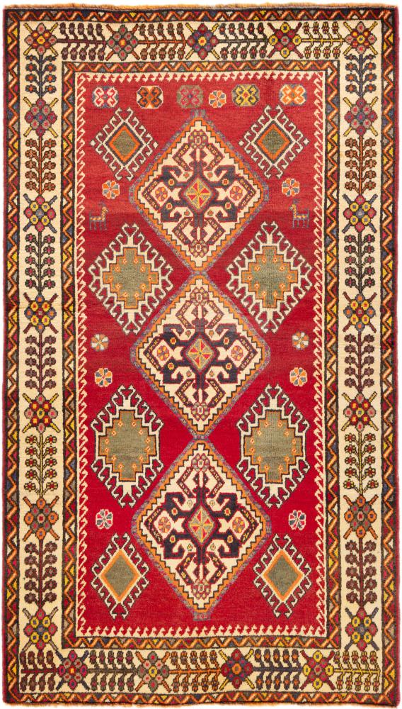 Perzisch tapijt Perzisch Gabbeh Ghashghai 202x112 202x112, Perzisch tapijt Handgeknoopte