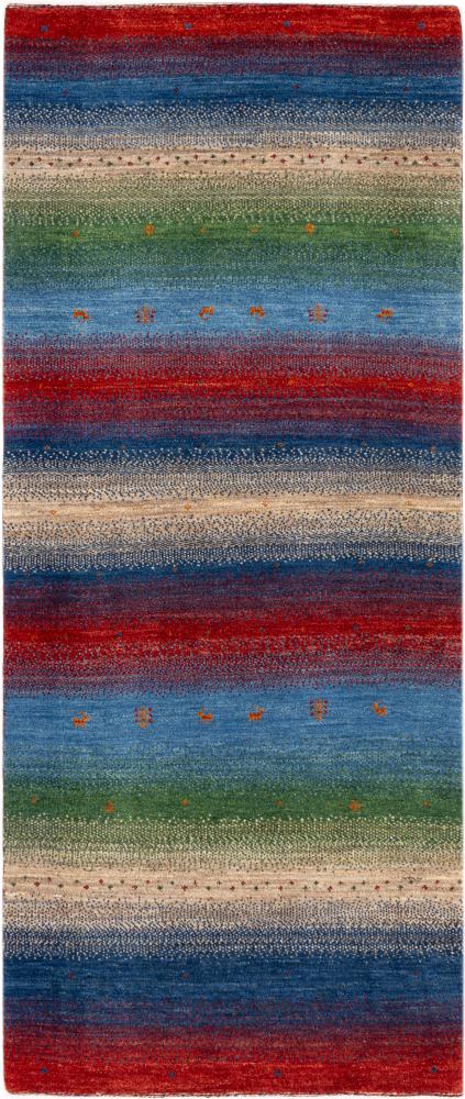 Persian rug Persian Gabbeh Loribaft Essence 7'10"x3'4" 7'10"x3'4", Persian rug Hand-knotted