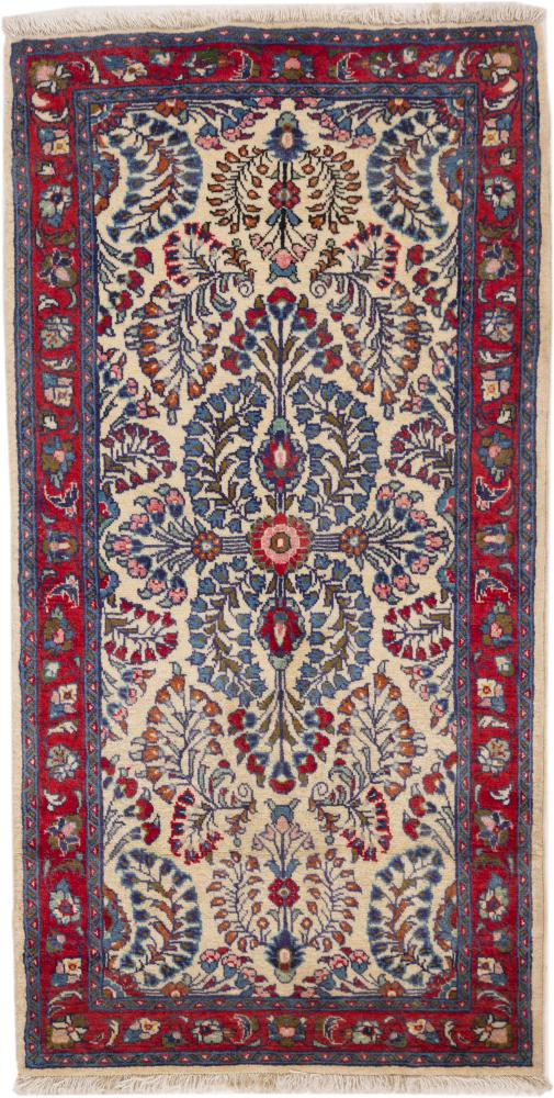 Persian Rug Sarouk 140x71 140x71, Persian Rug Knotted by hand