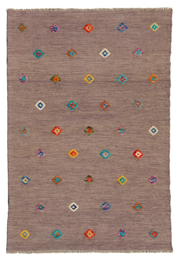 Alfombra afgana Kilim Afghan Nimbaft Edition 188x126 188x126, Alfombra persa Tejido a mano
