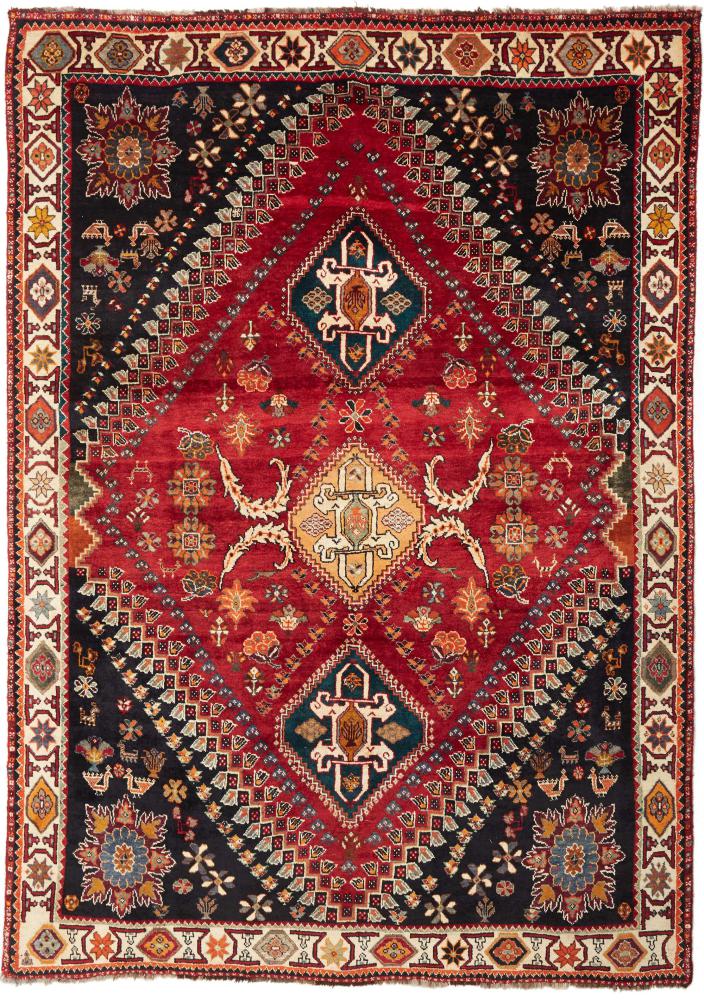 Perserteppich Shiraz 259x184 259x184, Perserteppich Handgeknüpft