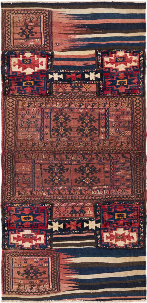 Persian Rug Kilim Fars Mafresh 207x98 207x98, Persian Rug Woven by hand